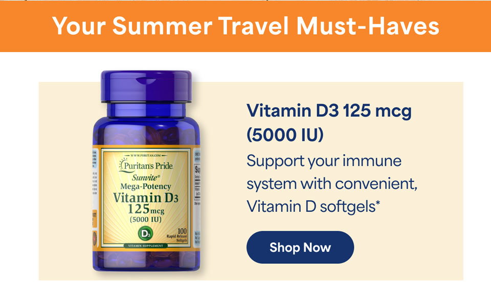 Vitamin D3 125 mcg (5000 IU)