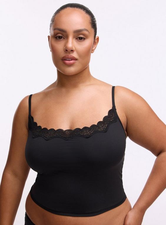 Butter & Lace Crop Tank