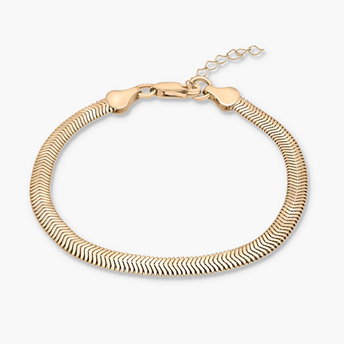 Snake Chain Bracelet in Vermeil