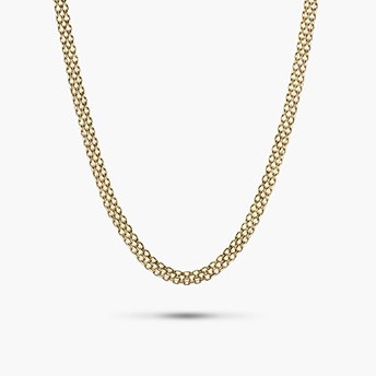 Bismark Chain Necklace in 14K Yellow Gold