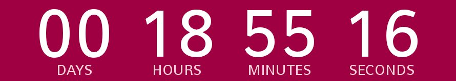 Flash sale countdown