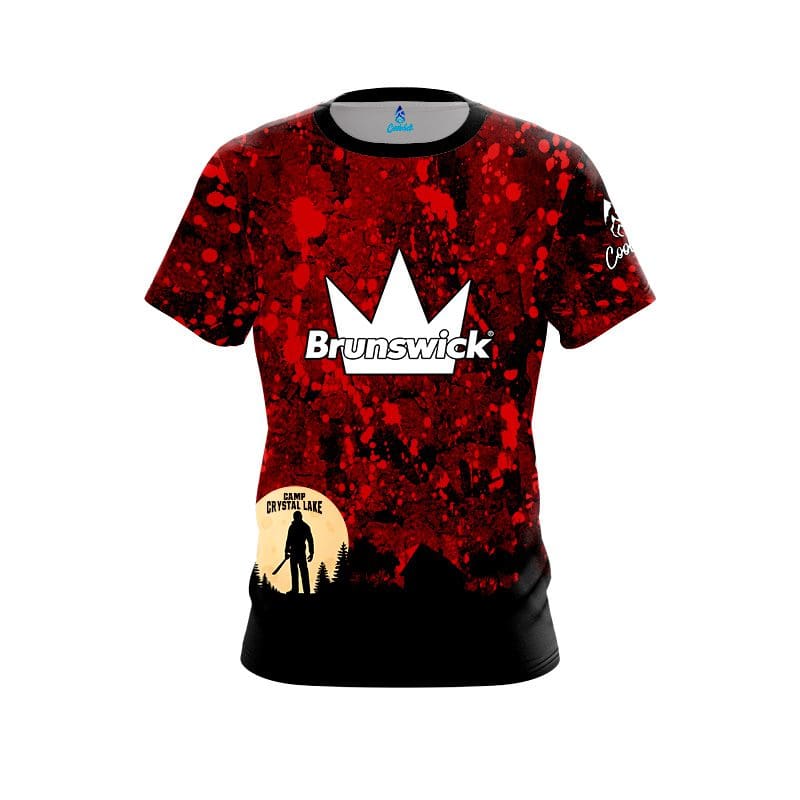 Image of Brunswick Camp Crystal Lake CoolWick Bowling Jersey