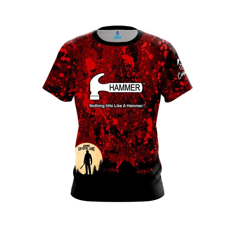 Image of Hammer Camp Crystal Lake CoolWick Bowling Jersey