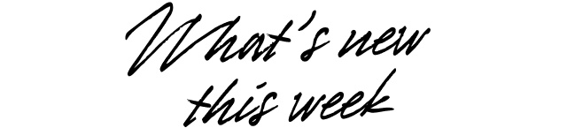 Your weekly roundup