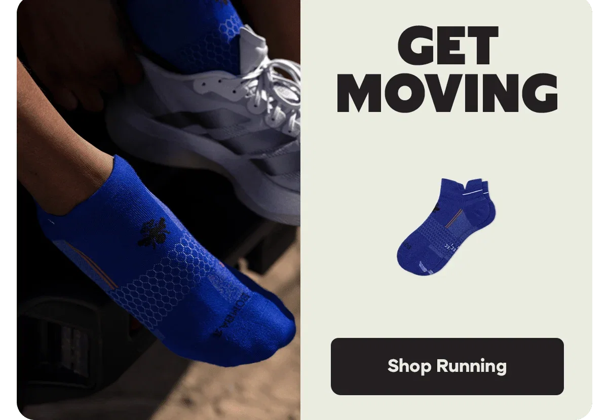 GET MOVING. Shop Running