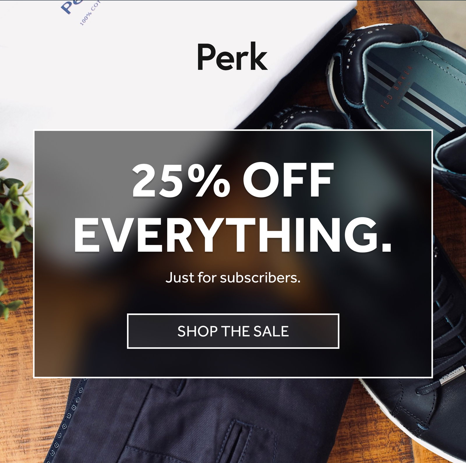 25% off everything