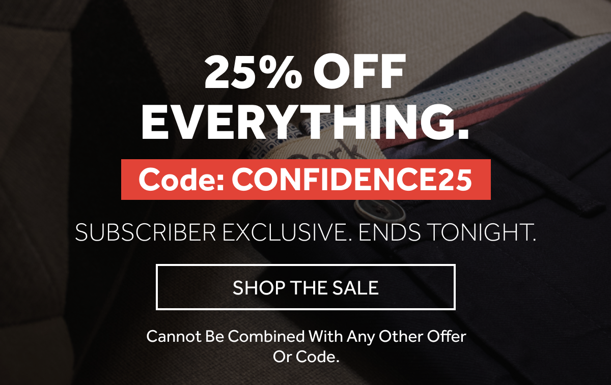 25% off everything
