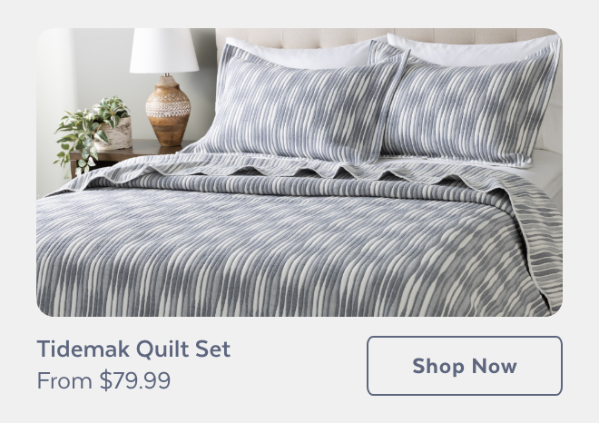 Shop Tidemark Quilt Set