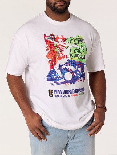 Soccer Player Graphic T-Shirt