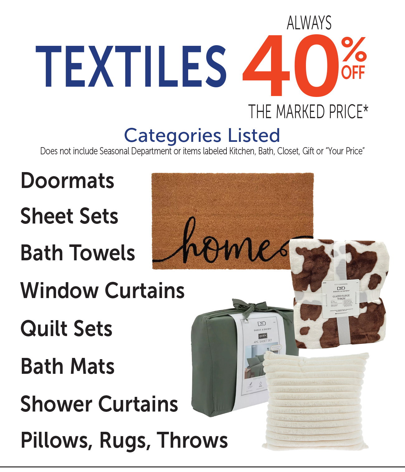 Home Decor - Textiles