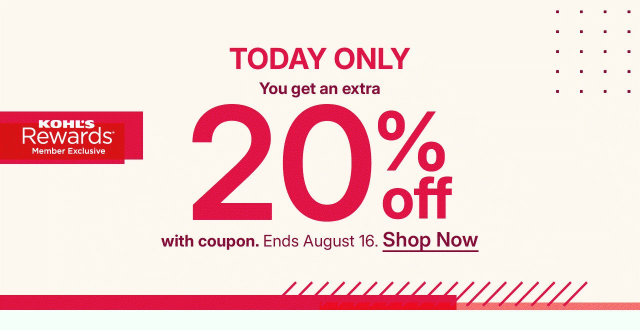you get an extra 20% off with coupon