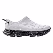 Kane Footwear Revive Active Recovery Slip-On Shoes for Adult - White/Black Speckle - M4/W6M