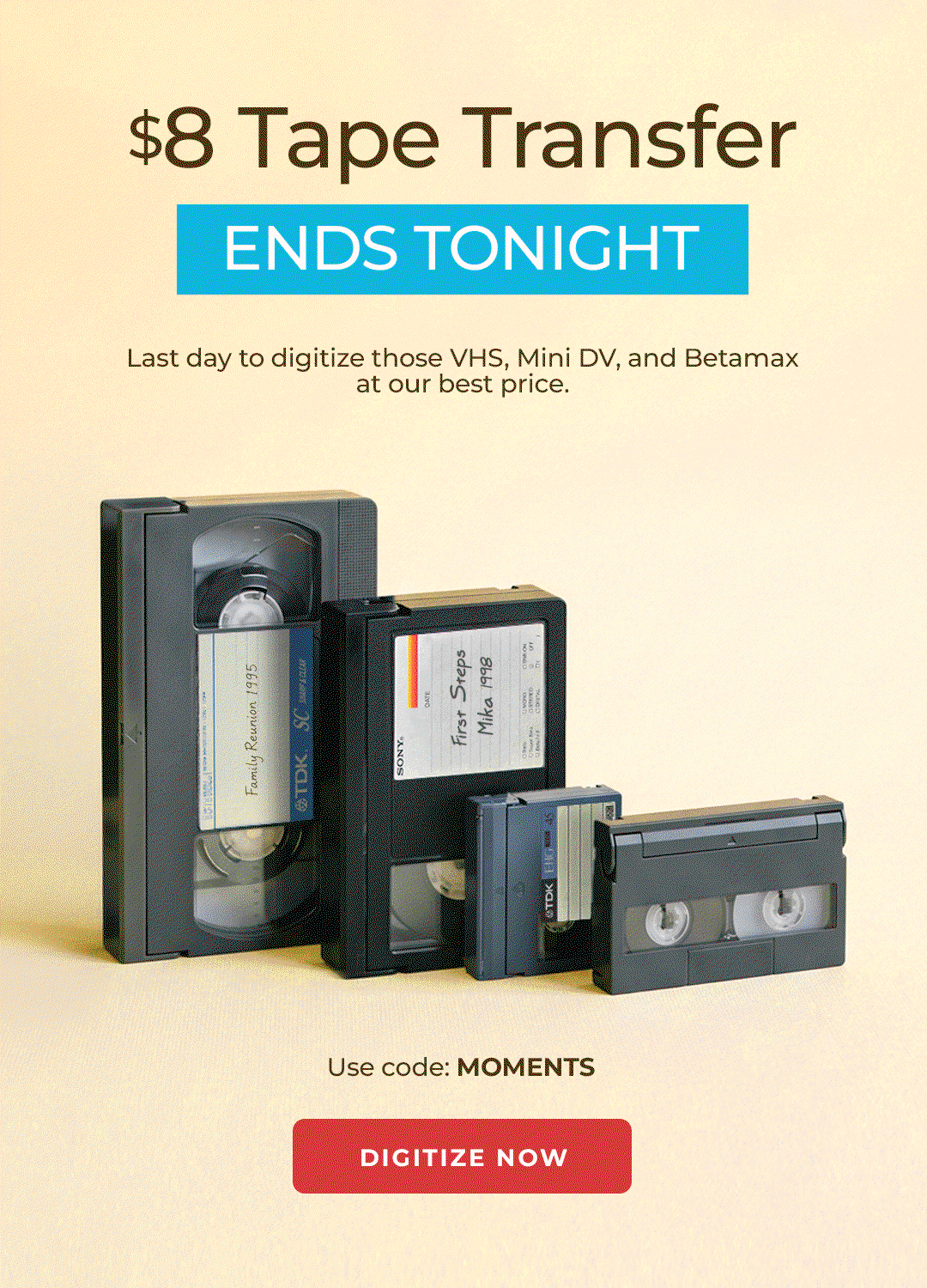 Everyday moments on Tape