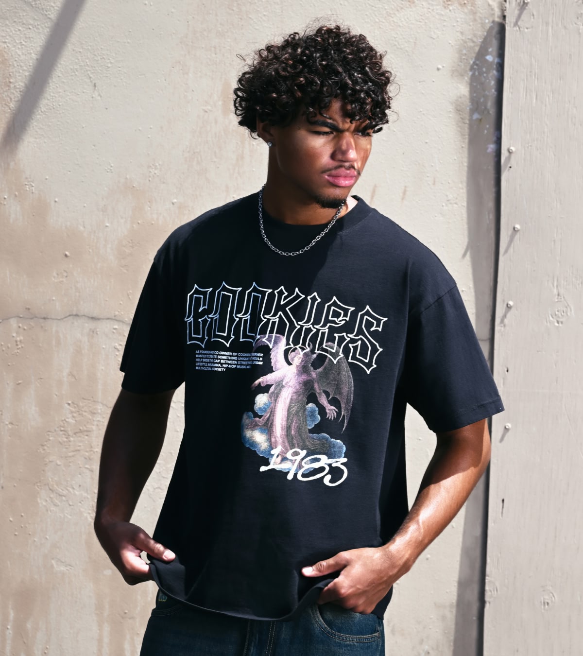 Shop men's graphic t-shirts, including tees from Cookies Clothing