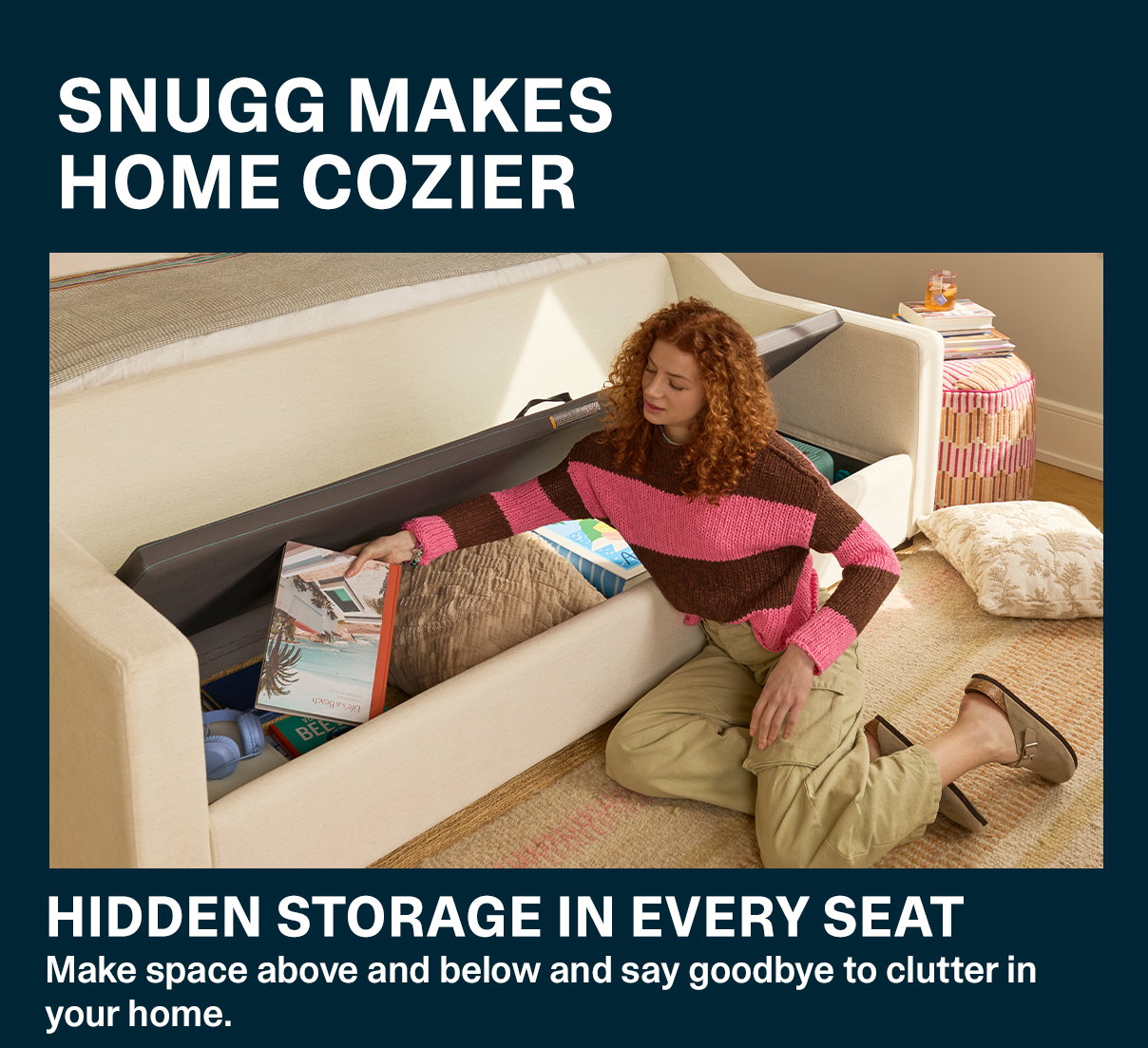 SNUGG MAKES HOME COZIER - COMES IN 3 DIFFERENT SIZES