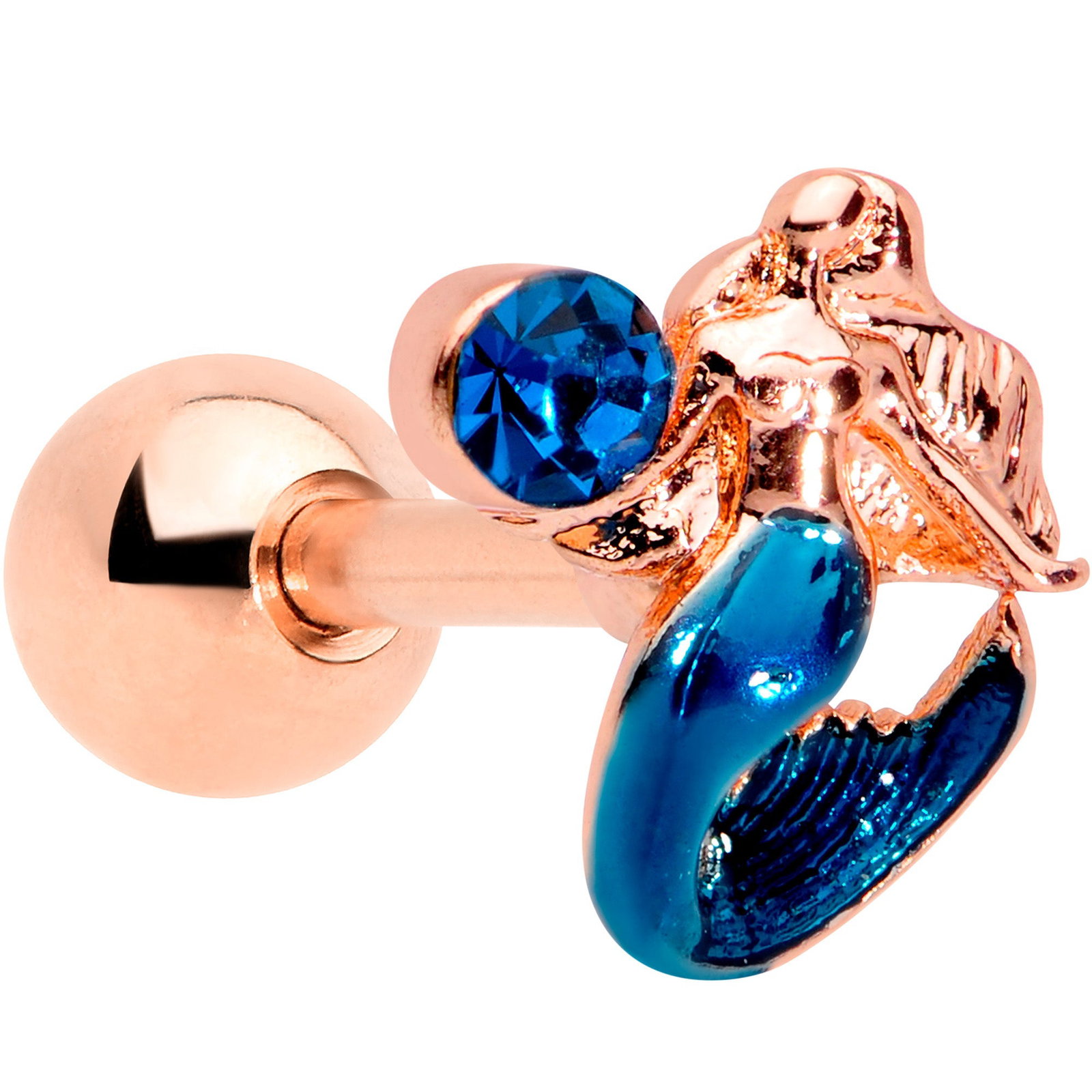 Rose Gold-Tone Mermaid Cartilage