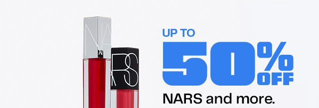 Up to 50% Off NARS and more.