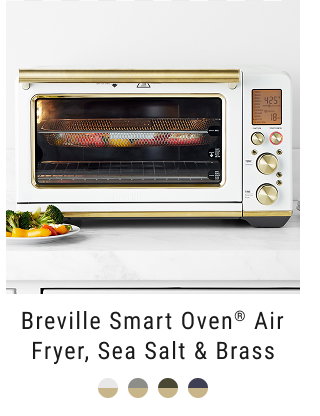 Breville Smart Oven® Air Fryer, Sea Salt & Brass