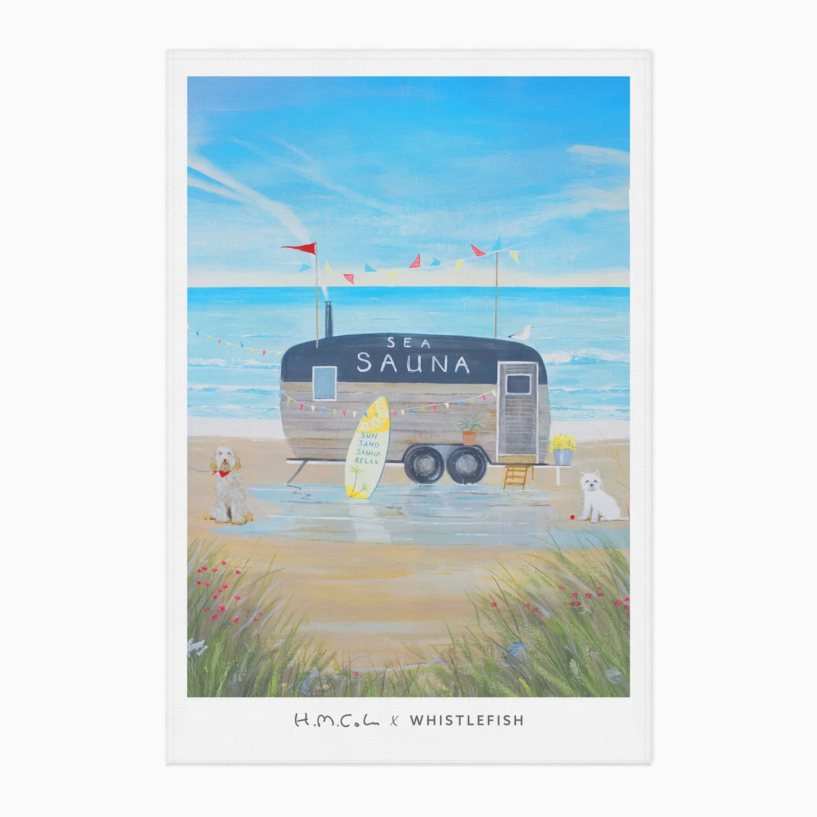 Image of HC21TT - Sea Sauna Tea Towel