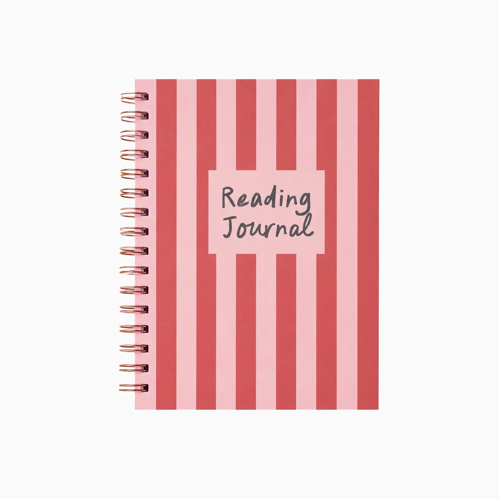Image of JRN-READ-DCS-A5 - Deckchair Stripe Reading Journal