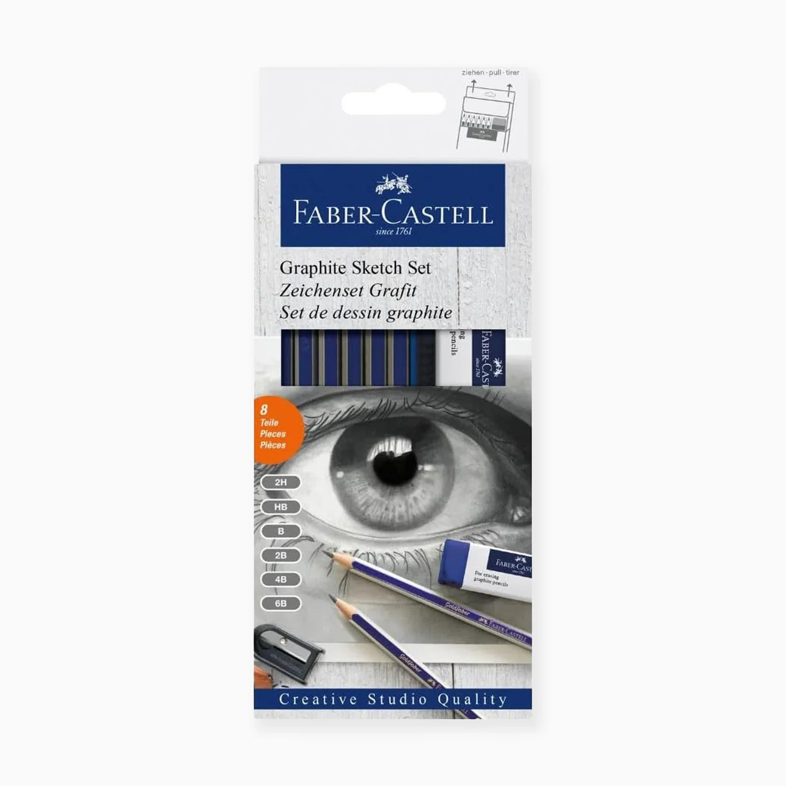 Image of FC114000 - Faber Castell Graphite Sketch Set