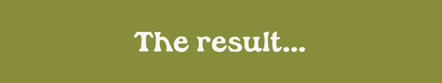 The Results...
