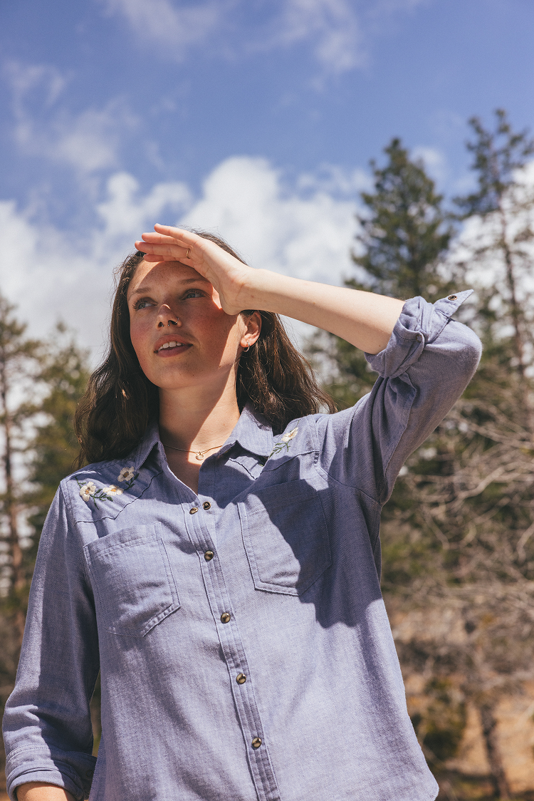 Re-Form Flannel Western Shirt