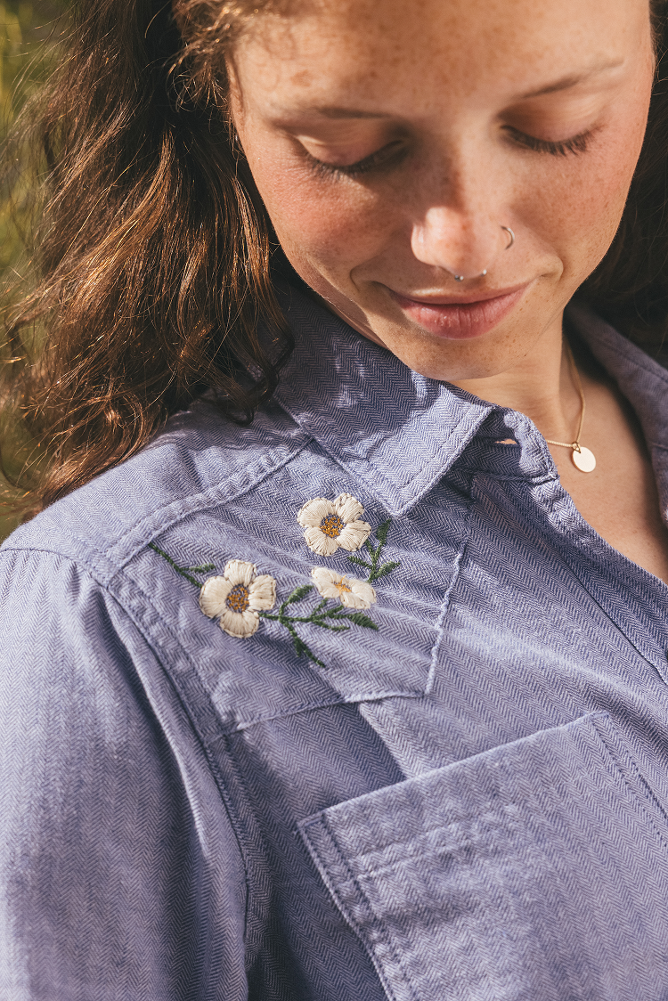 Re-Form Flannel Western Shirt