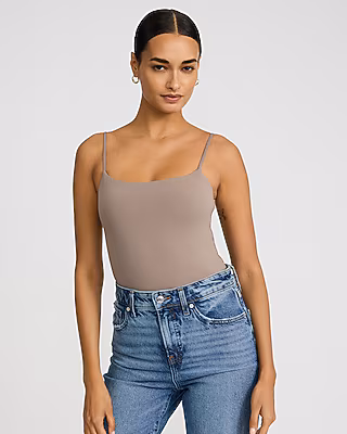 Body Contour High Compression Scoop Neck Cami Bodysuit