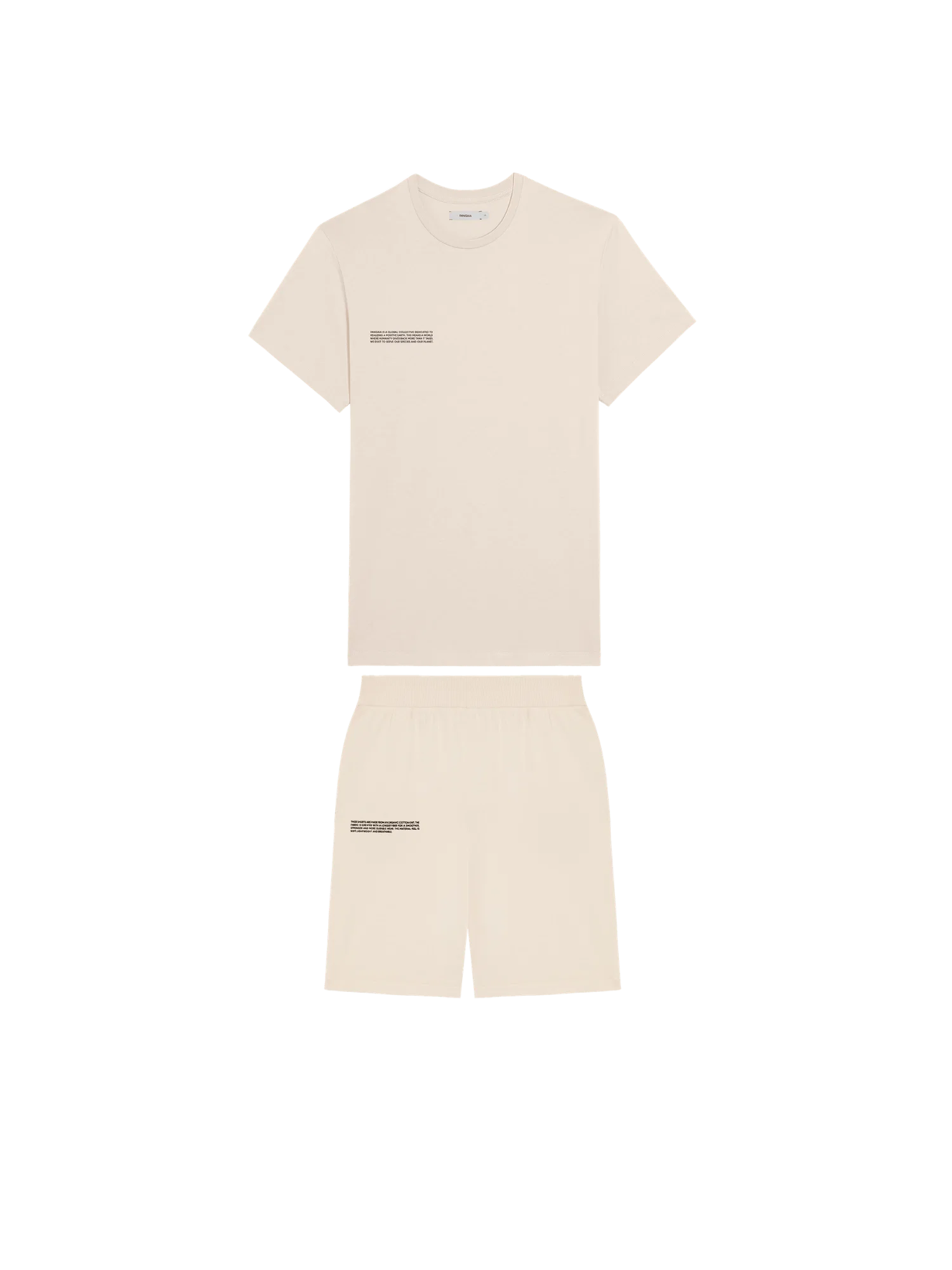 Image of Mens 365 T-shirt and Long Shorts Bundle—Sand
