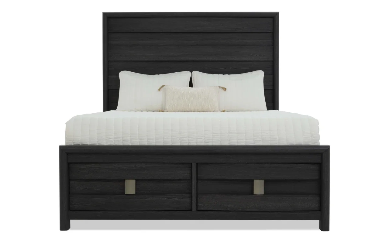 Echo King Charcoal Storage Platform Bed
