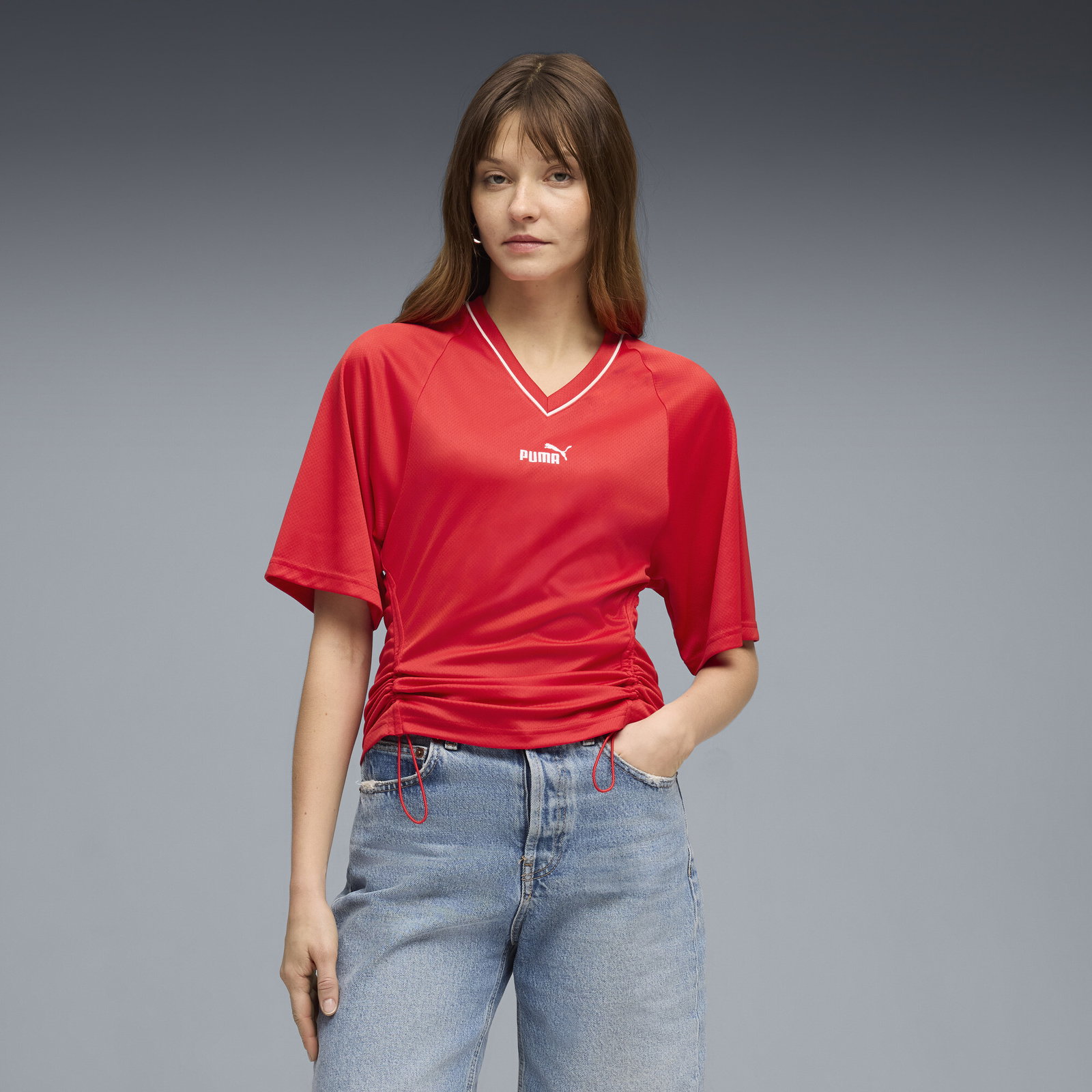 FUTURE.PUMA.ARCHIVE Women's Slim Soccer Jersey Shoes