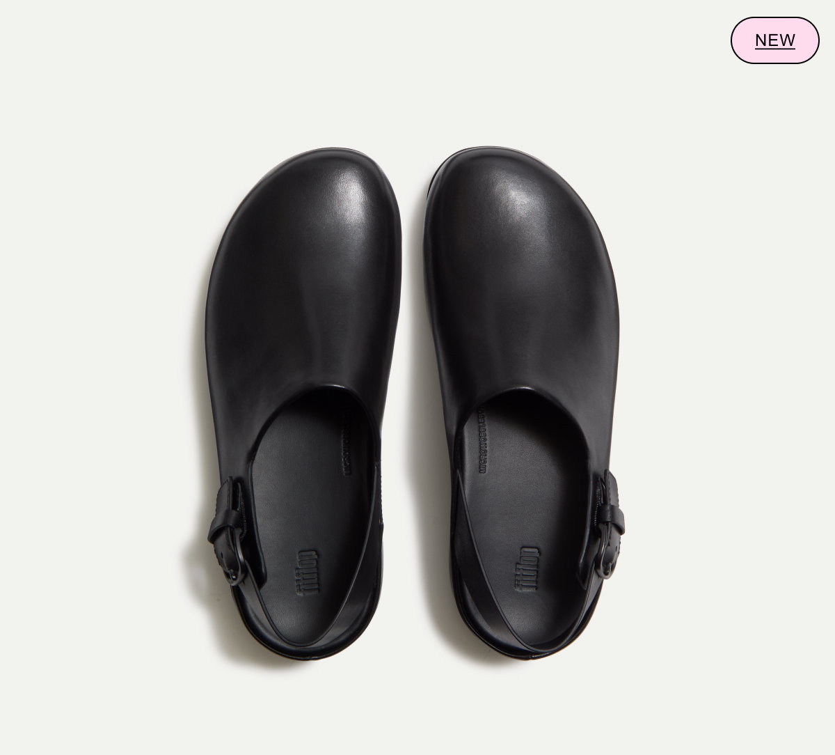 SHUV Leather Back-Strap Mules