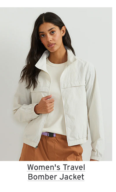 Women's Travel Bomber Jacket