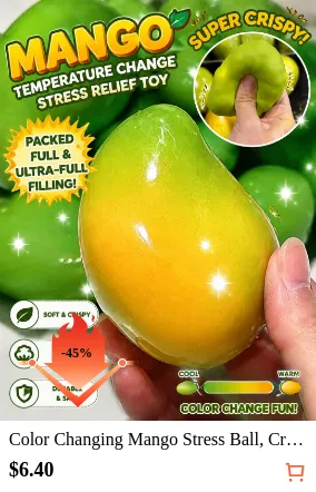 Color Changing Mango Stress Ball...