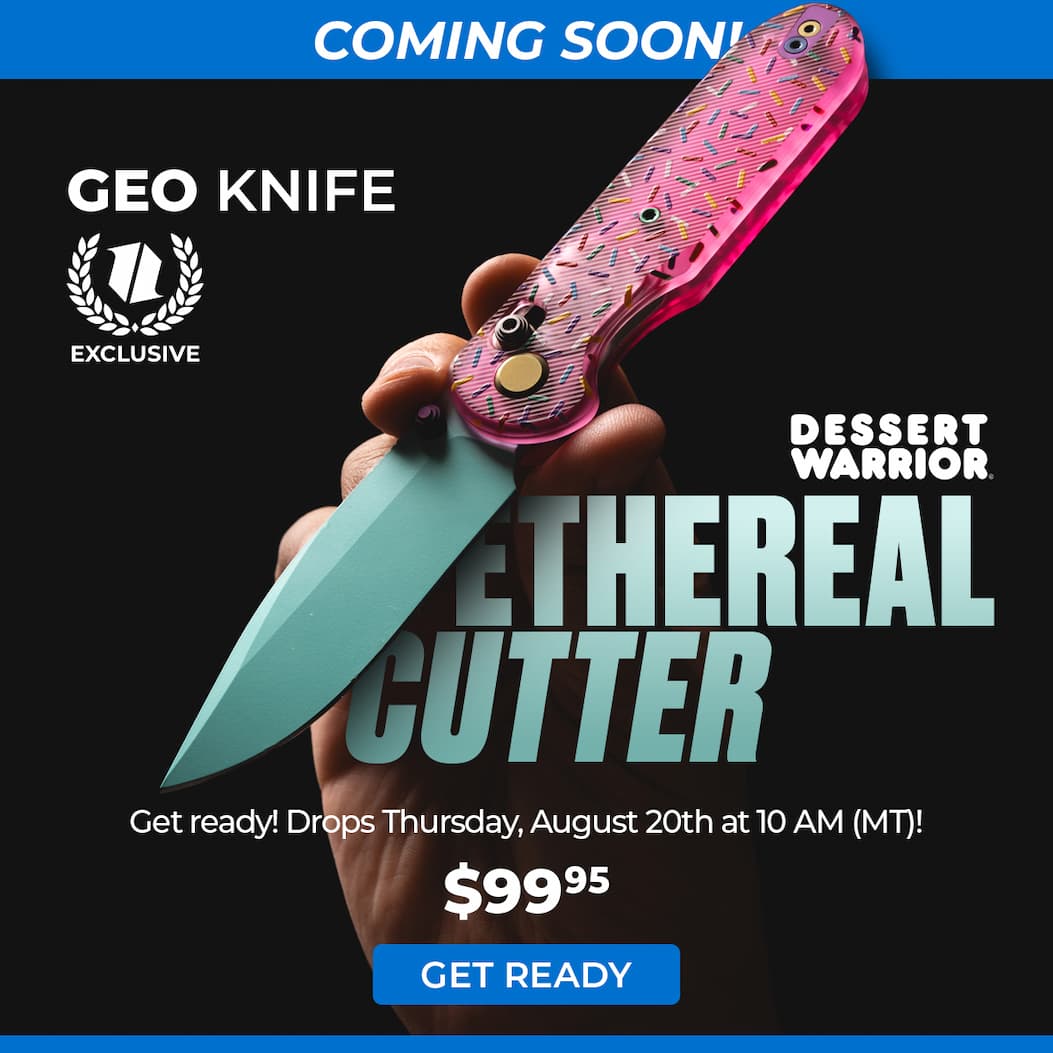 Coming Soon: GEO Knife Dessert Warrior Ethereal Cutter