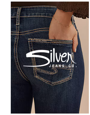 Silver Jeans Co. Model wearing maurices clothing.