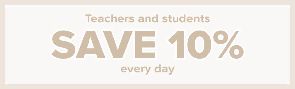 Student & Teacher Discounts