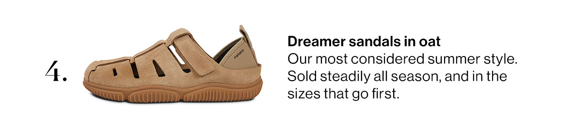 Dreamer Sandals in Oat