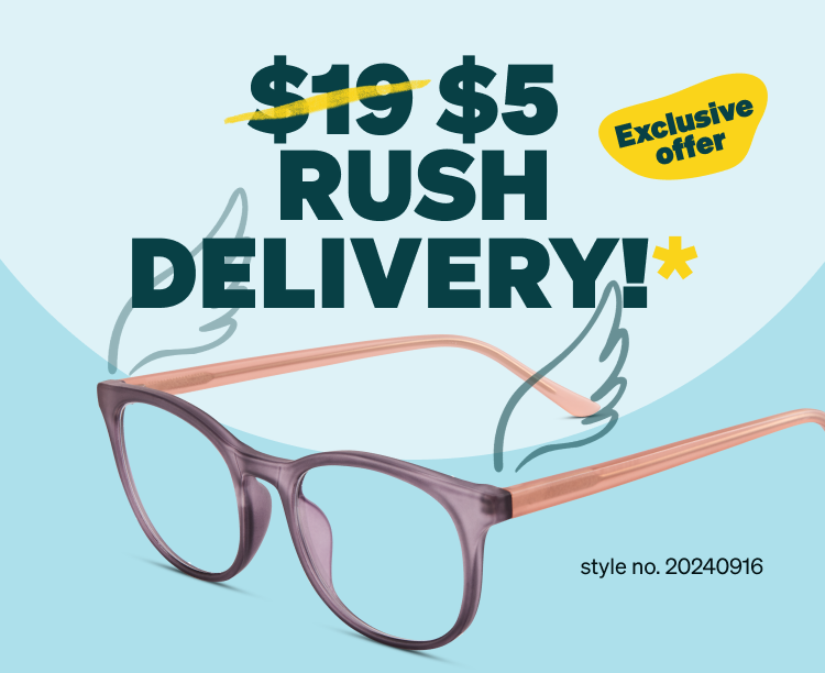 $5 Rush delivery!* Exclusive offer. Style no. 20240916