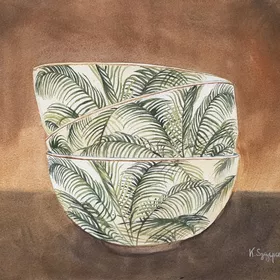 Palm bowls