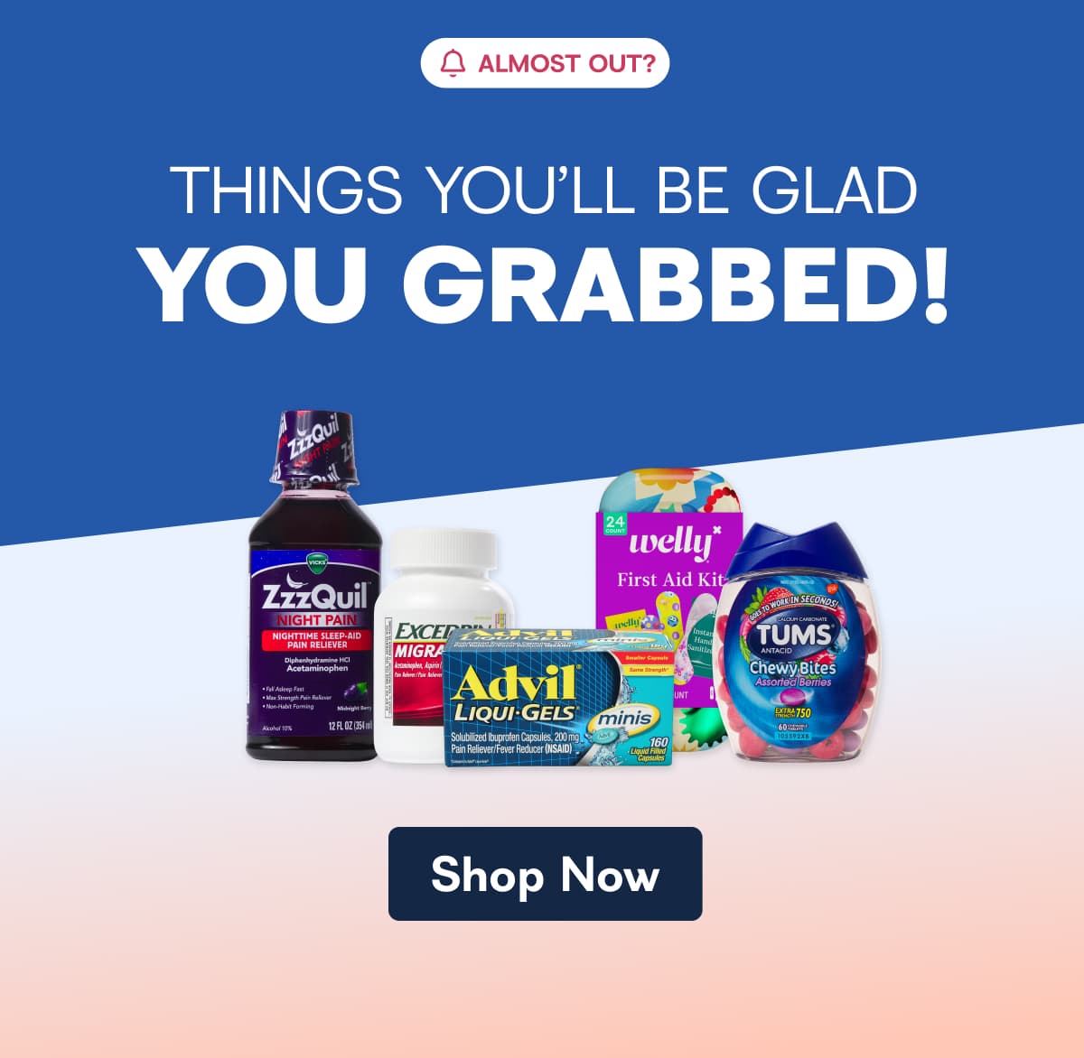 Things you'll be glad you grabbed!