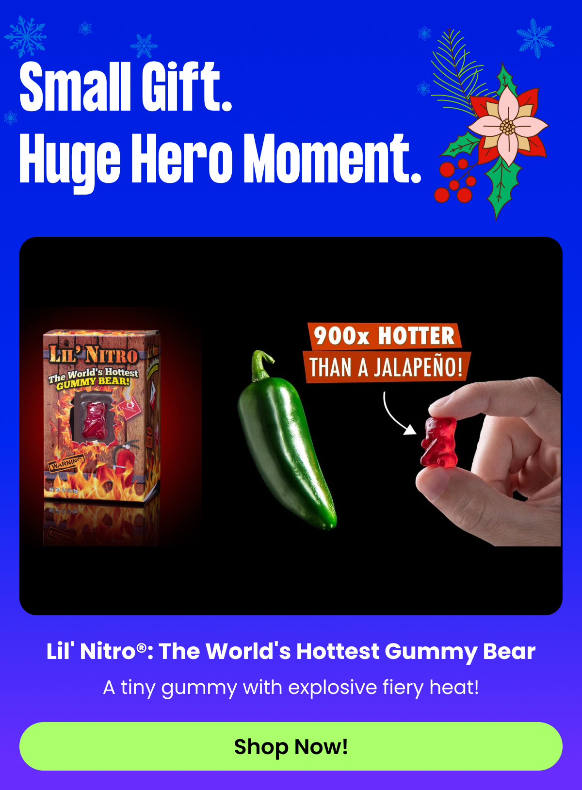 Lil' Nitro: The World's Hottest Gummy Bear