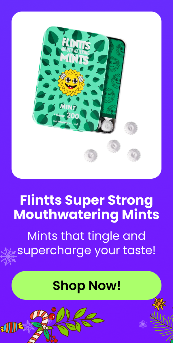 Flintts Super Strong Mouthwatering Mints