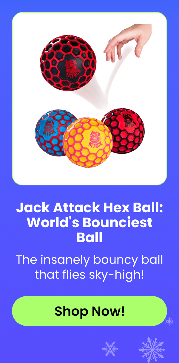 Jack Attack Hex Ball: World's Bounciest Ball
