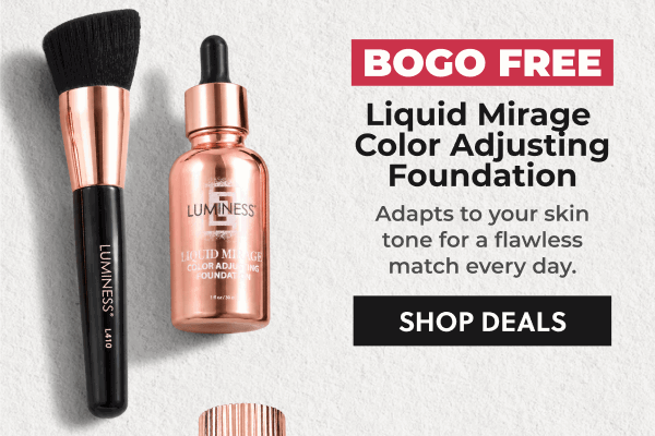 LIQUID MIRAGE COLOR ADJUSTING FOUNDATION: Adapts to your skin tone for flawless, radiant match every day.