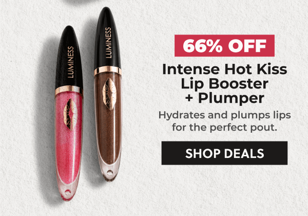 Intense Hot Lip Booster + Plumper: Plumps and hydrates lips for the perfect pout.
