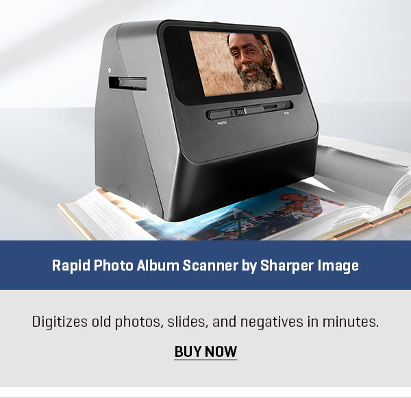 Rapid Photo Album Scanner by Sharper Image