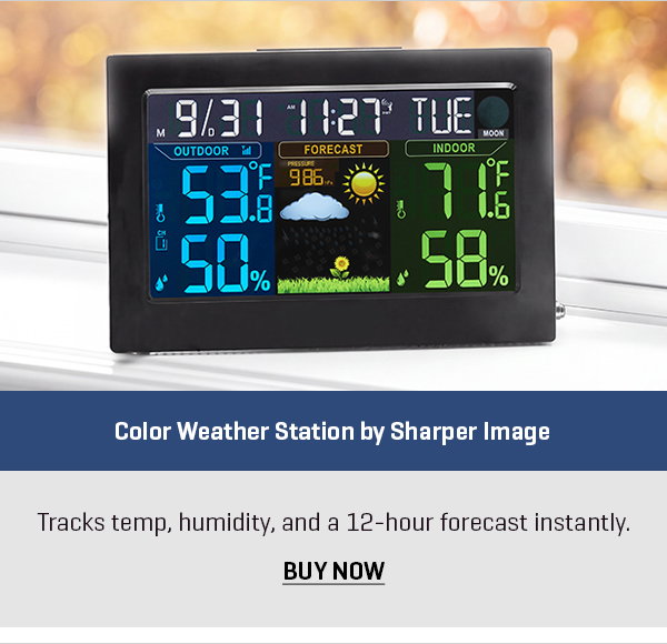 Color Weather Station by Sharper Image