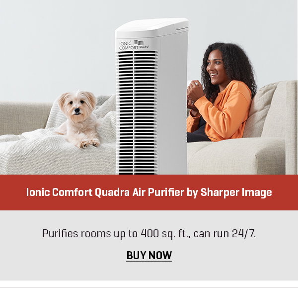 Ionic Comfort Quadra Air Purifier by Sharper Image